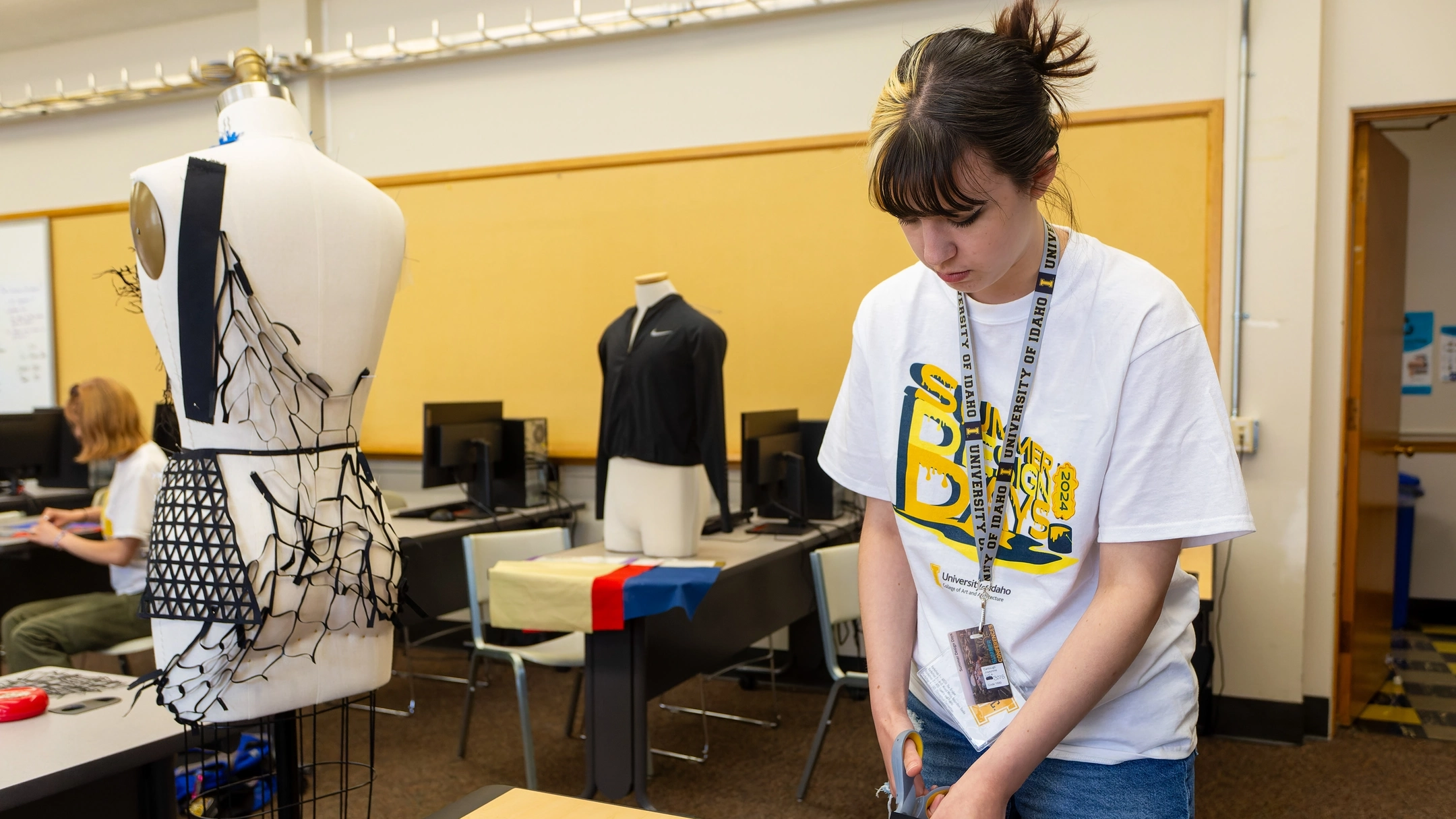 College of Art and Architecture Summer Design Days on the U of I campus where students experience a wide range of art and design disciplines through hands-on projects in dynamic workshops.