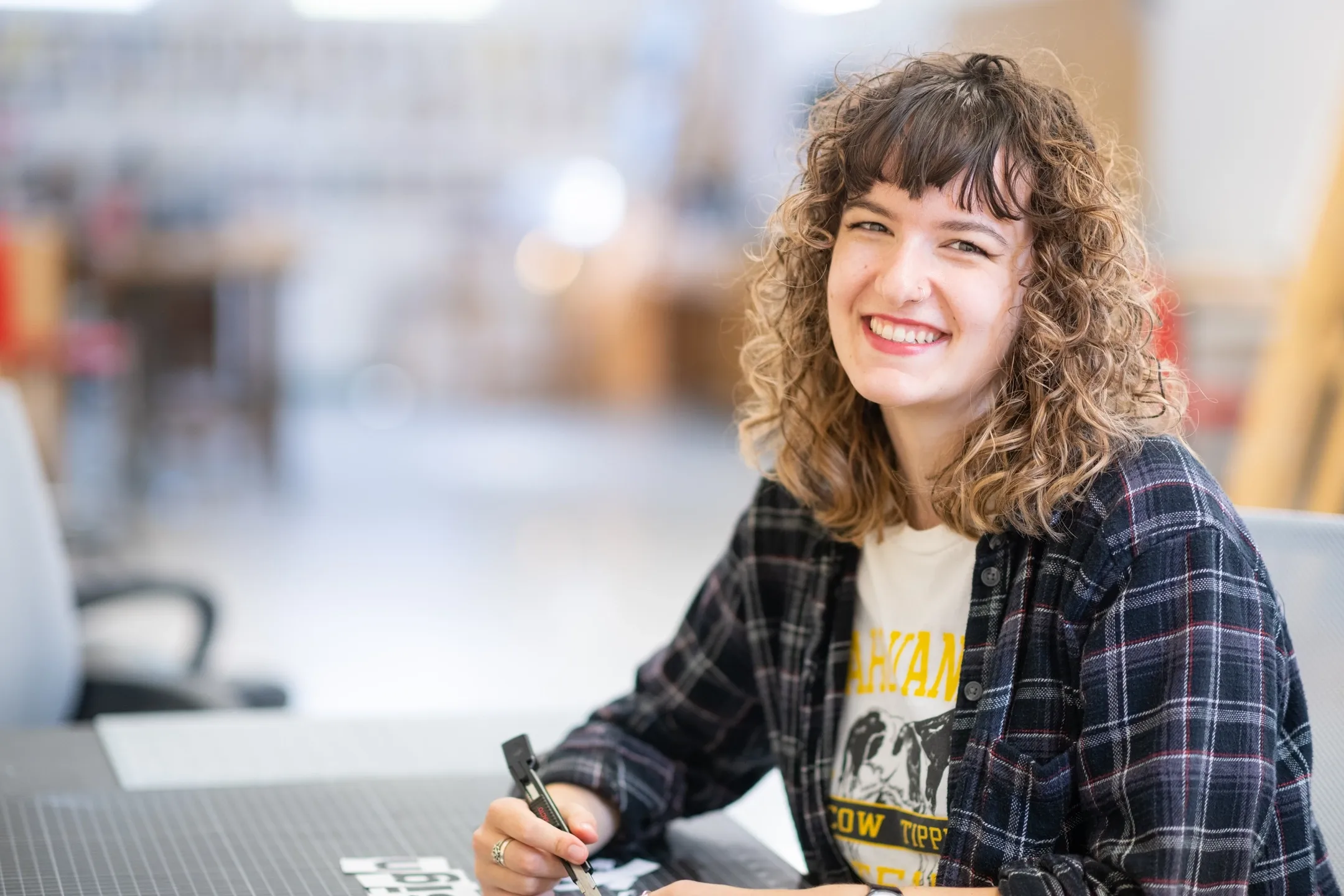 Annual Giving CAA impact report student feature portraits