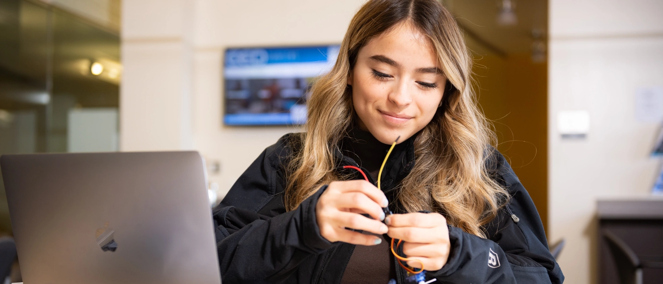 Annual Giving Engineering impact report student feature portraits
