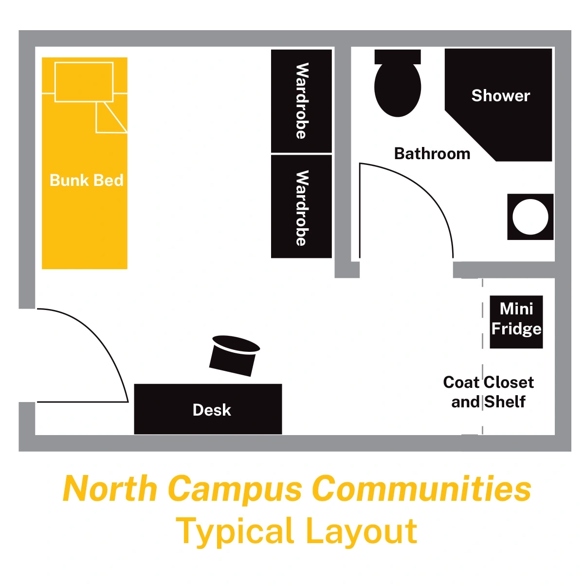 North Campus Communities floor plan