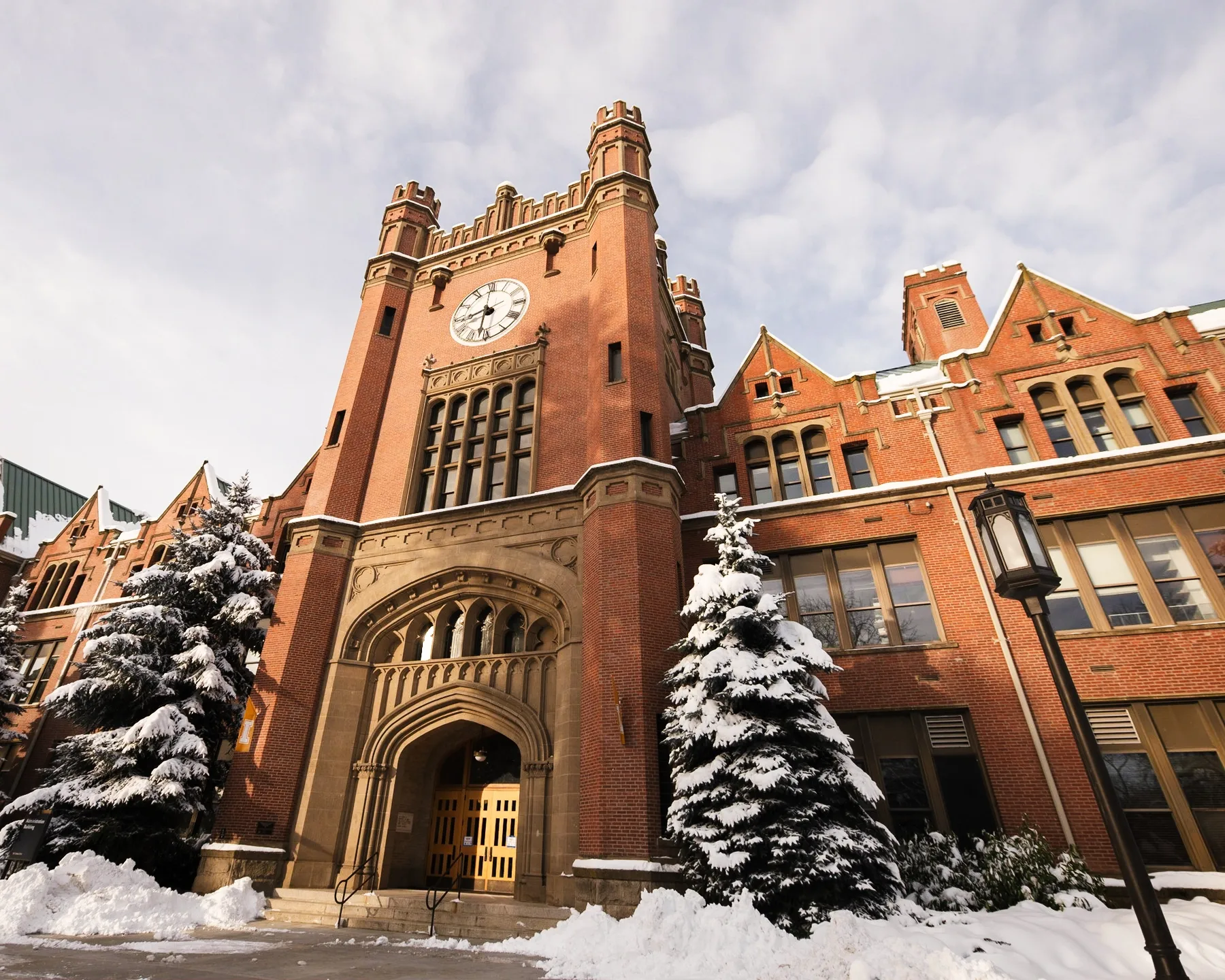 University of Idaho Campus Winter