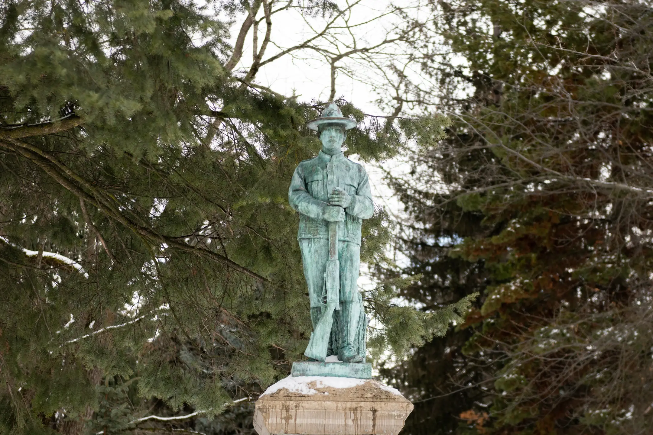University of Idaho Campus Winter