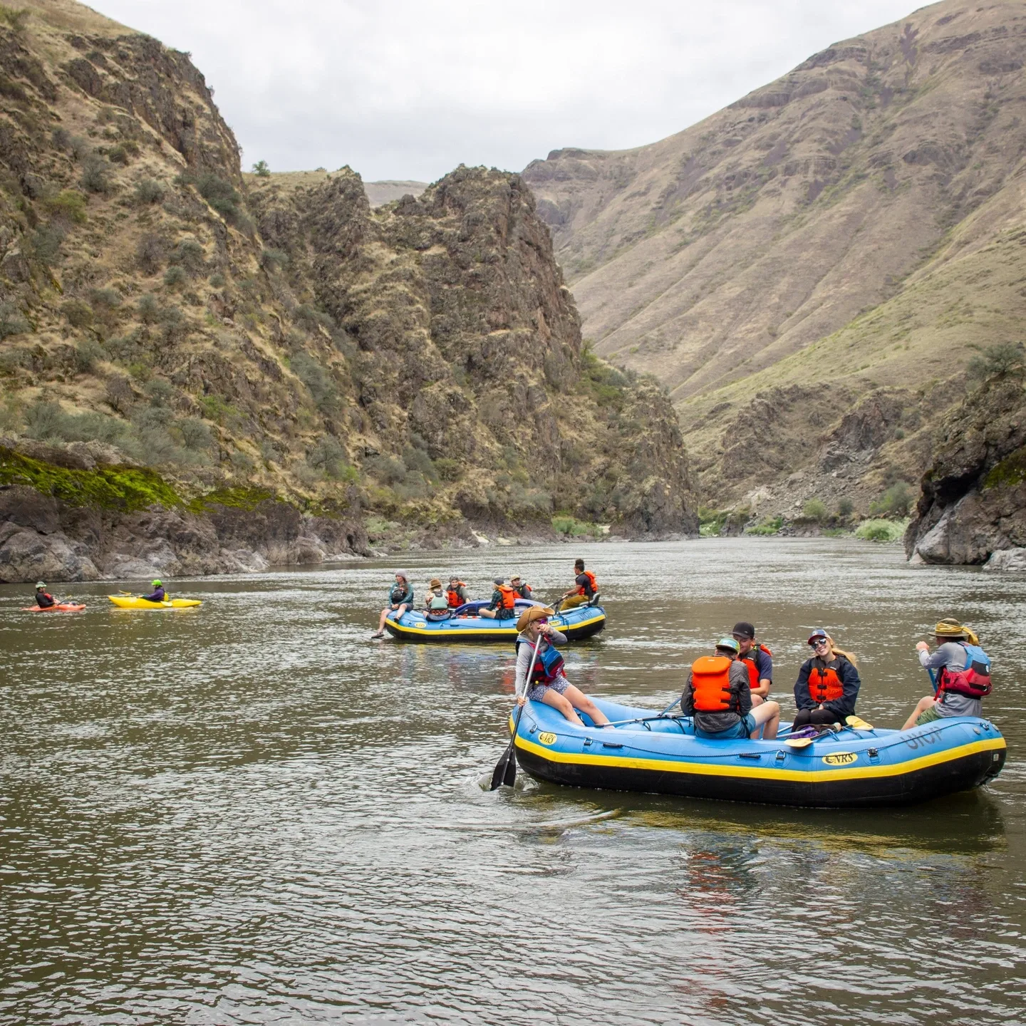 Students participating in Vandal Ventures hosted by the Student Recreation Center.