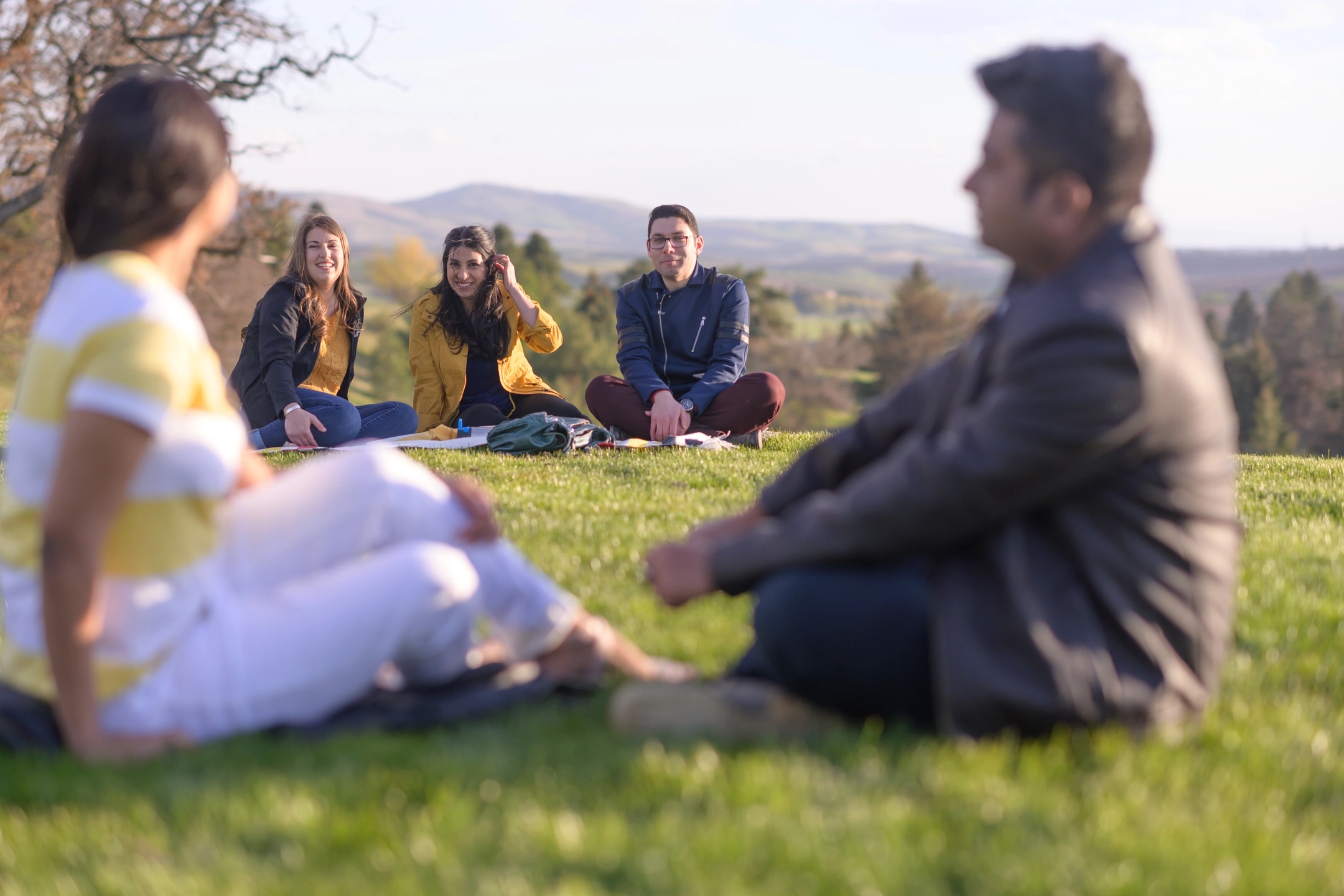 GSSP international students at the Univeristy of Idaho Golf Course