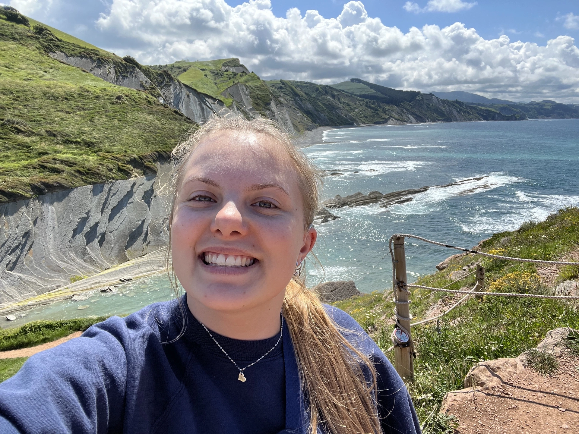 Entries in the International Programs Office annual Education Abroad Photo Contest. Photo contributed by McKinley Kirk in the Most Epic Selfie category.