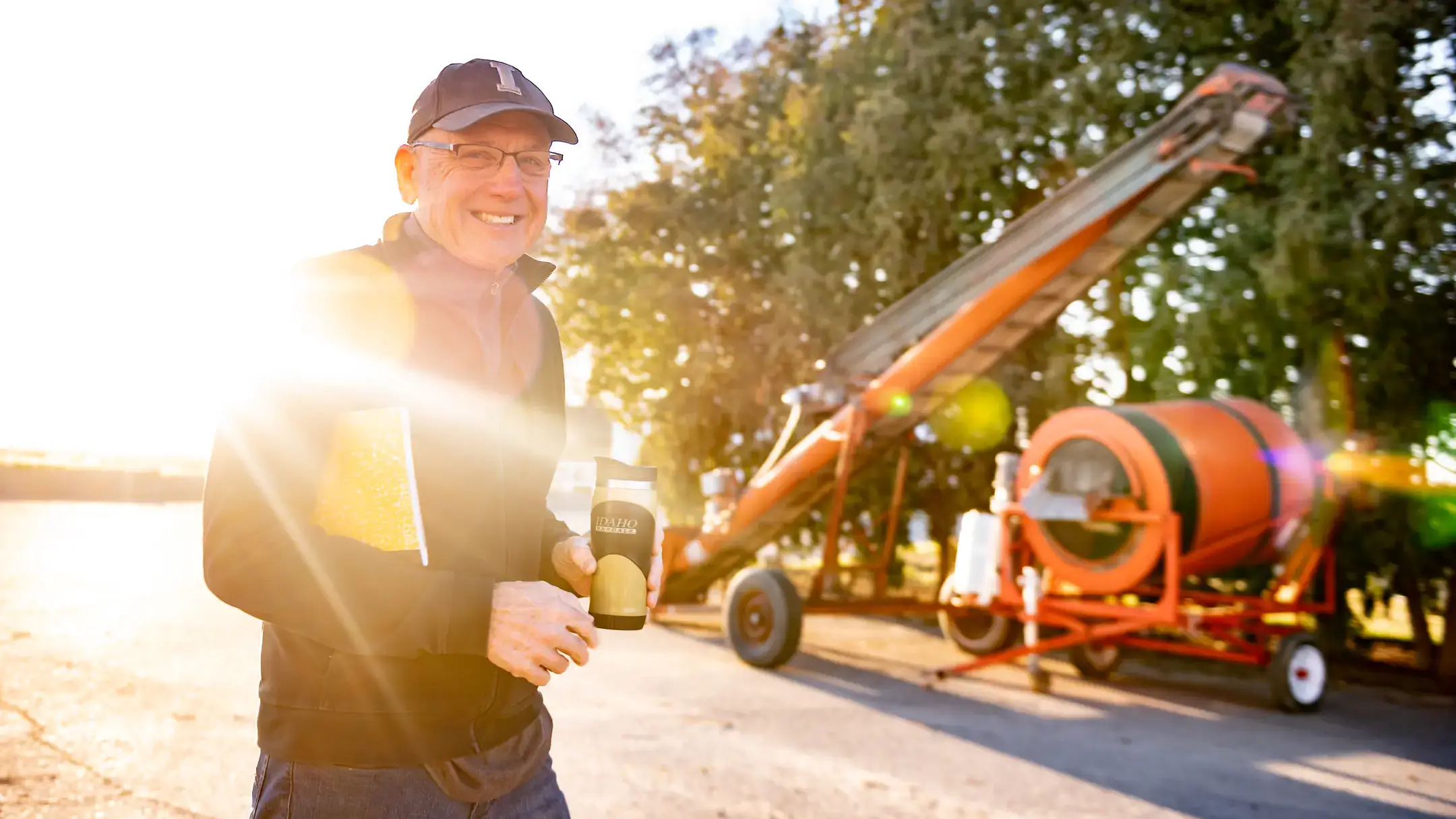 College of Agricultural and Life Sciences feature with Alumnus Doug Gross CEO of Goss Farms Inc. Wilder Idaho