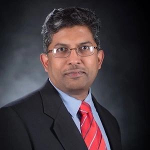 Portrait of Krishnan Raja